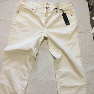 White ANA jeans, tight, stretch!!